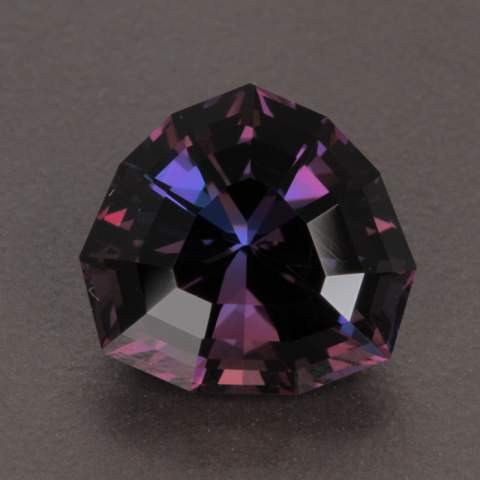 Natural Reddish Brown Step Cut Shield Tanzanite Gemstone 9.49 Carats