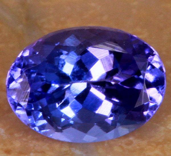 Loose Tanzanite Oval Weighs .97 Carats With Intense Color