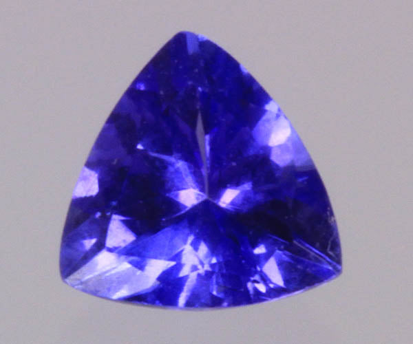 Trilliant Loose Tanzanite Weighs .77 Carats With Intense Color