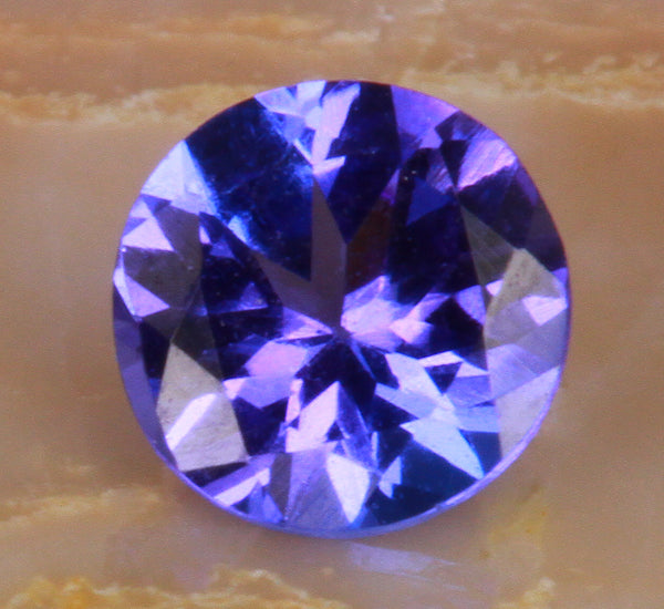 Tanzanite .42 Carat Blue Violet Vivid Color