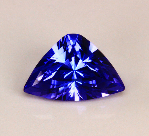 Shield Cut Tanzanite 1.34 Carat Violet Blue Vivid Color