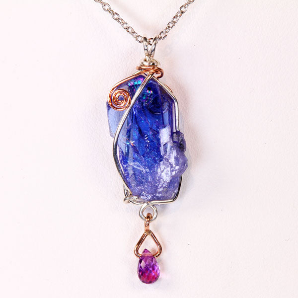 Tanzanite Crystal Pendant 13.50 Carat