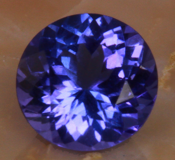 Tanzanite .84 Carat Violet Blue Vivid Color