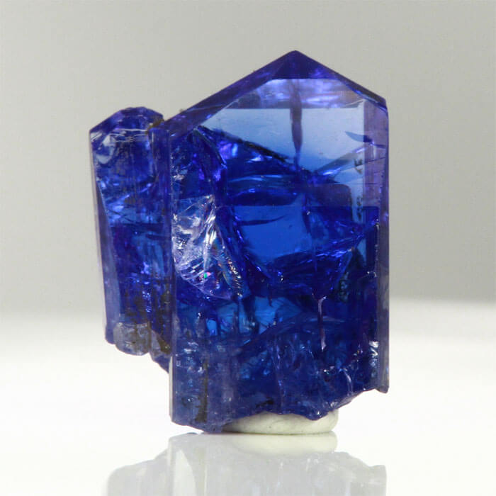 Deep Blue Violet Tanzanite Crystal