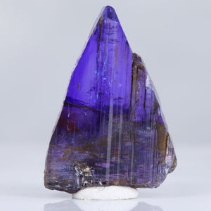 Deep Purple Tanzanite Crystal Mineral Specimen