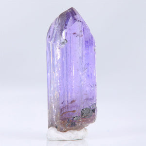 Small gemmy rough tanzanite crystal