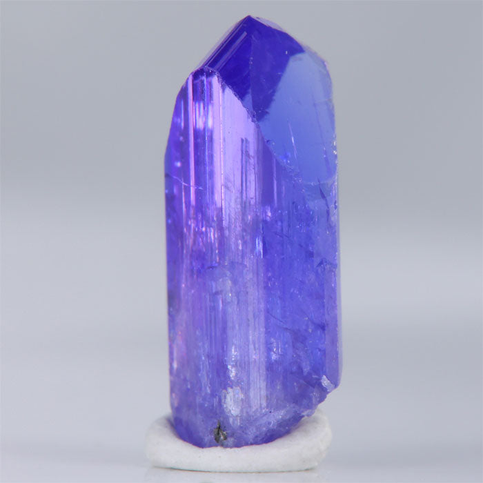 Gemmy Purple Tanzanite Raw Crystal Specimen