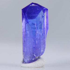 Blue Tanzanite Crystal  Violet mineral specimen 