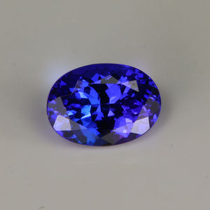 Violet Blue Oval Tanzanite