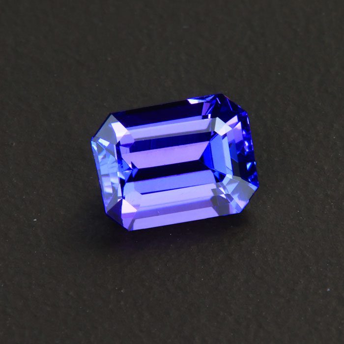 Blue VIolet Vivid Tanzanite Gemstone 1.71 Carats