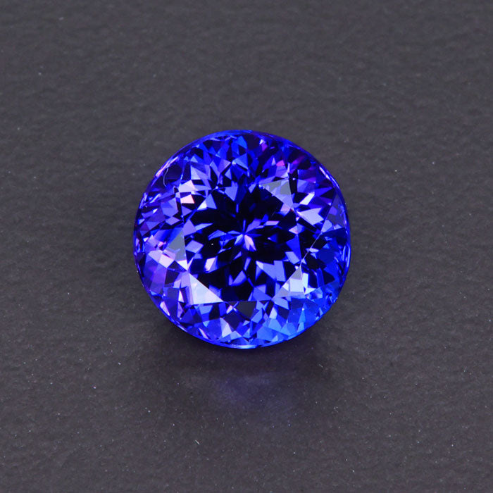 Customized 250 ea of 3mm tanzanite color hot round cz and one 2ct 8mm cyan blue moissanite