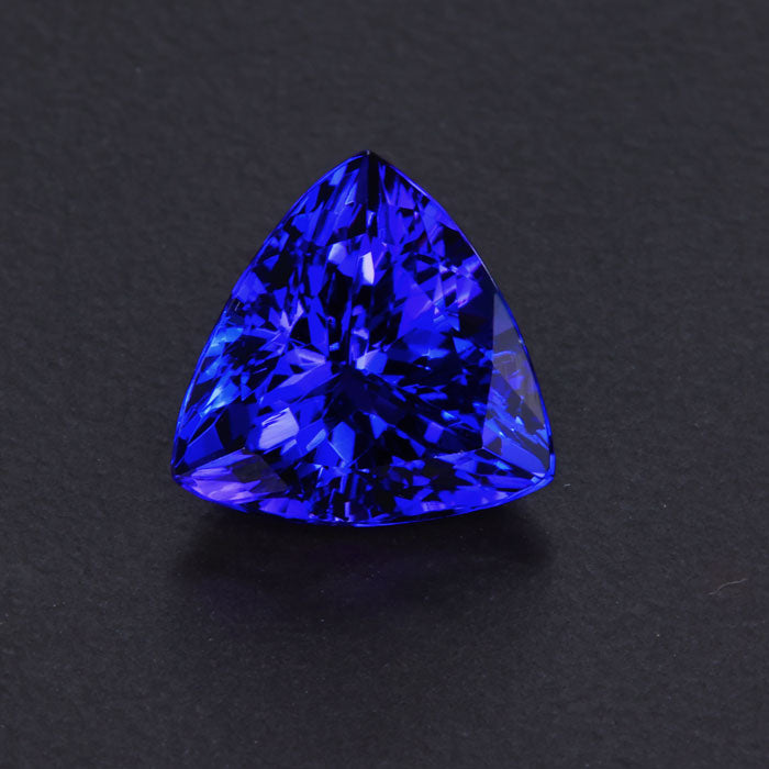 Violet Blue Trilliant Tanzanite Gemston