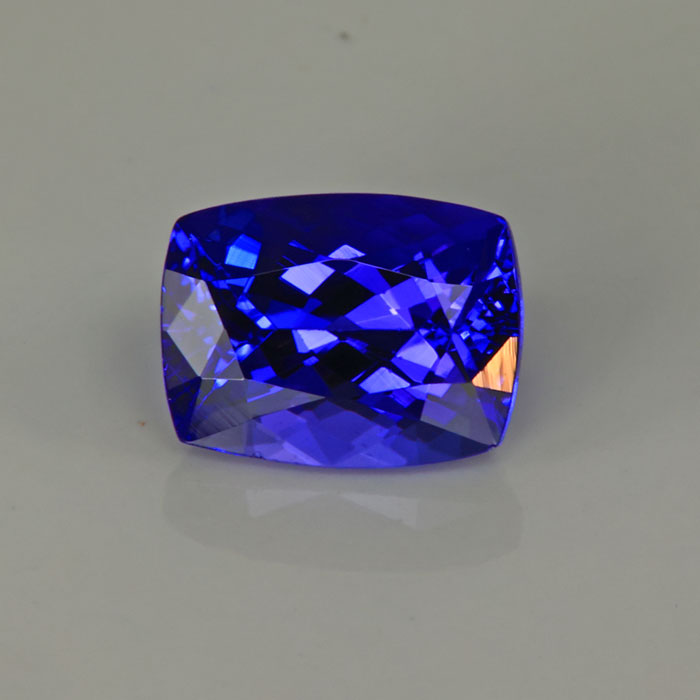 Antique Cushion Tanzanite Gemstone