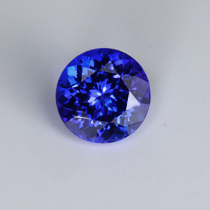 Round Brilliant Cut Tanzanite Gemstone 2.05cts