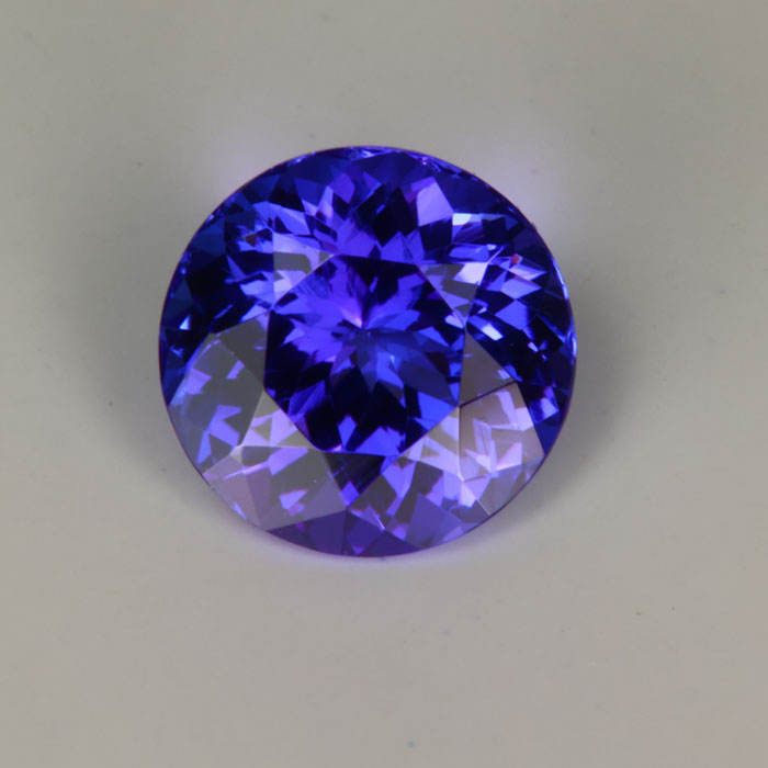 Round Brilliant (Portuguese Pavillion)Tanzanite