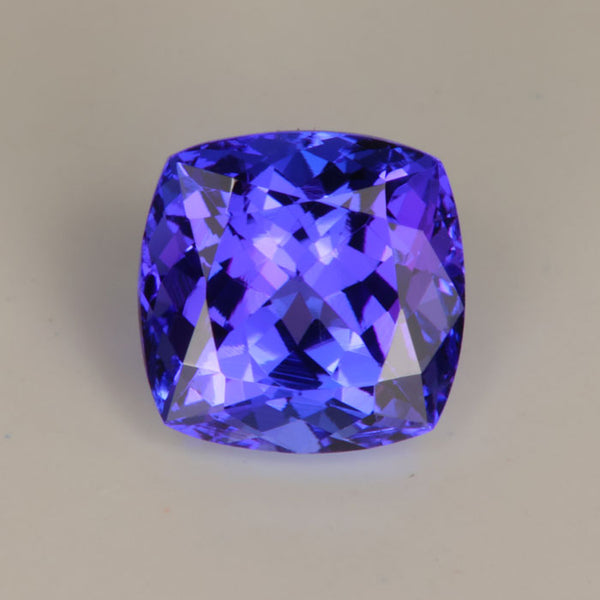 DEAL OF THE DAY!!! Blue Violet Square Cushion Tanzanite Gemstone 3.08c ...