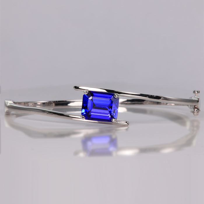 Tanzanite sale bangle bracelet