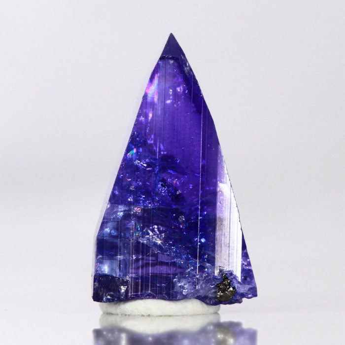 Raw Tanzanite Crystal Gemmy Purple Specimen