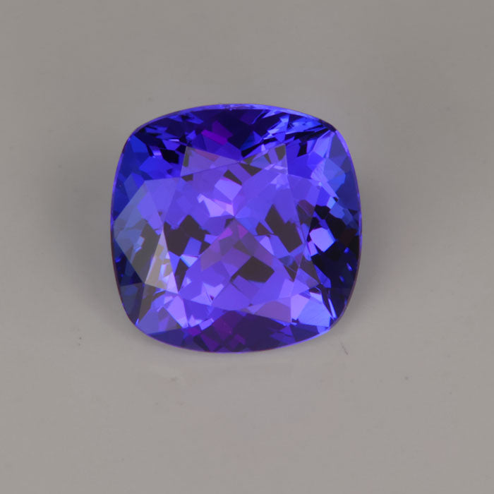 Tanzanite Square Cushion 3.51 Carats