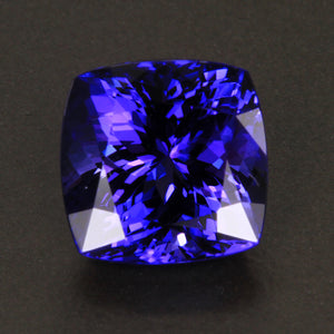 FOR SHERRY: Blue Violet Square Cushion Tanzanite Gemstone 6.41 Carats