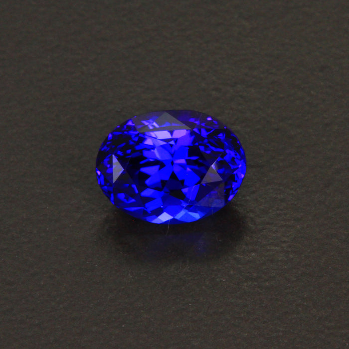 On Hold for David V. Violet Blue Oval Tanzanite Gemstone 2.37 Carats