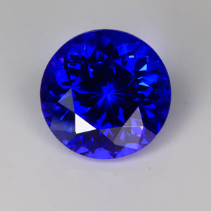 Round Brilliant Cut Tanzanite