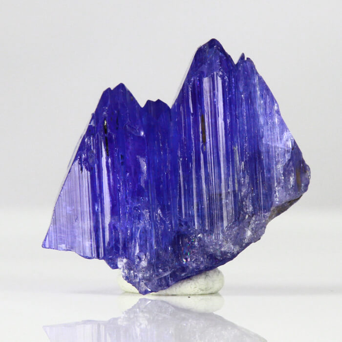 Unique Tanzanite Crystal multi terminations