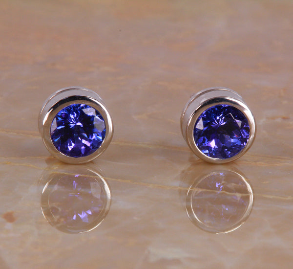 Tanzanite Earrings 1.72 Carat