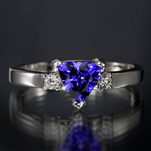 Tanzanite Trilliant Ring for JW Final payment