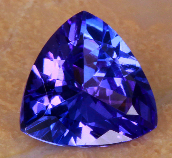 Tanzanite 1.61 Carat Blue Violet Vivid Color