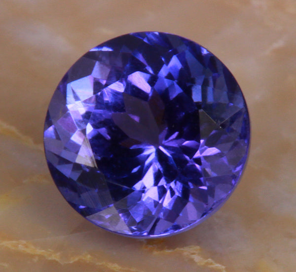 Tanzanite 1.27 Carat Blue Violet Vivid Color