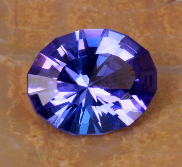 Loose Oval Tanzanite Weighs 1.60 Carats With Excellent Cut