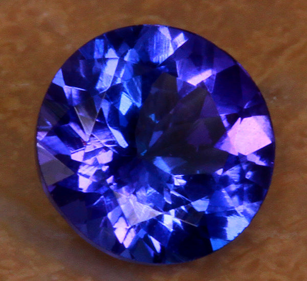 Tanzanite 1.01 Carat Violet Blue Vivid Color