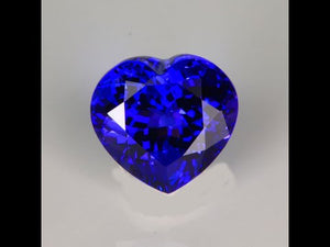 Heart Shaped Tanzanite Gemstone 6.90cts