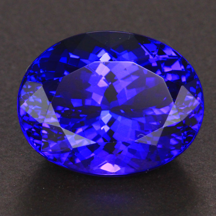 Violet Blue Exceptional Oval Tanzanite Gemstone 9.13 Carats - Tanzanite  Jewelry Designs